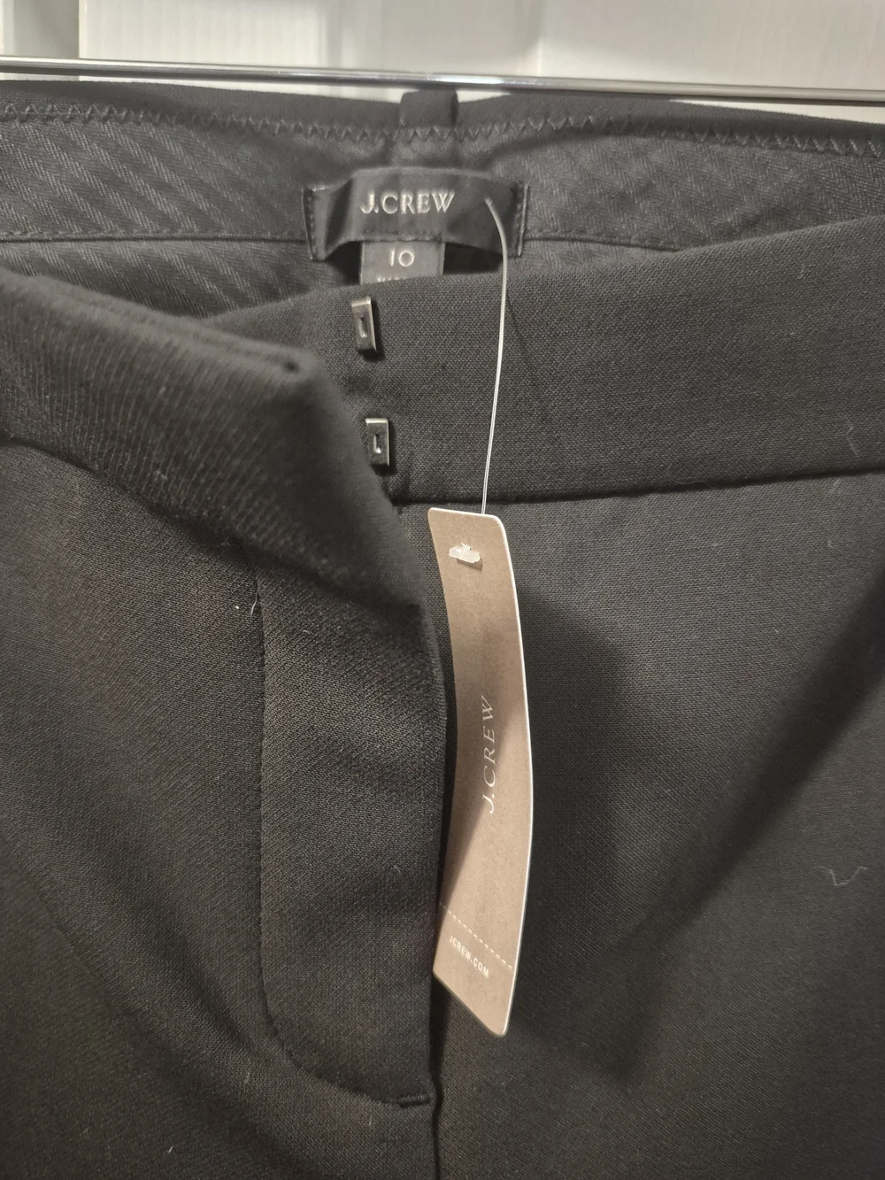 J CREW NWT Black Women's Dress Pants SZ 10